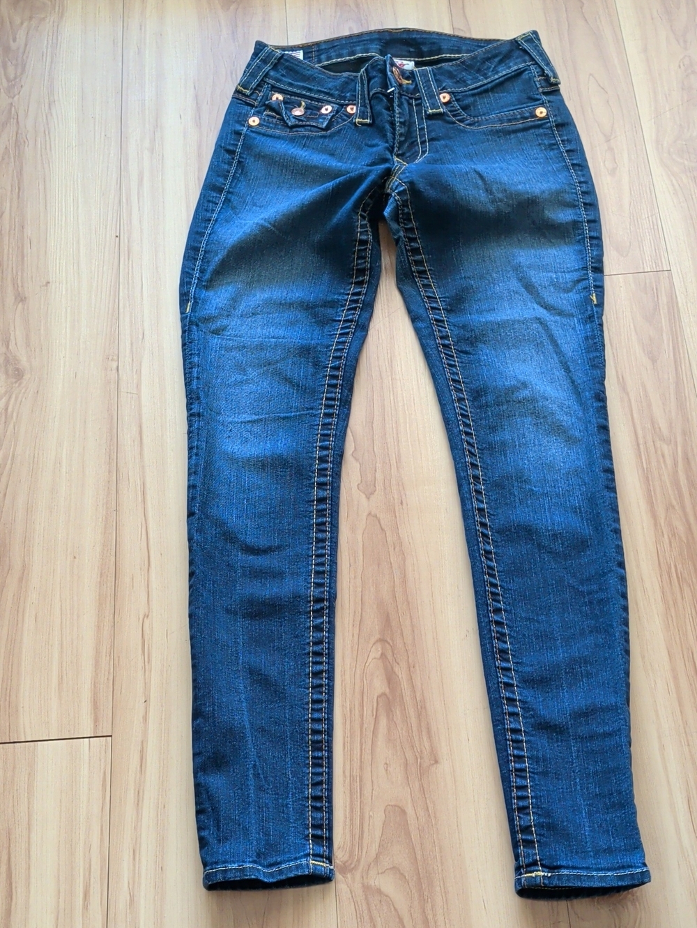 Women’s True Religion Dark Blue Slim Fit Jeans